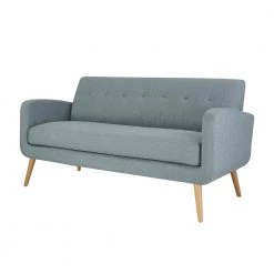 Kingston Light Blue Linen Mid Century Modern Sofa with Natural Legs by Handy Living -Jennifer Taylor Home Store light blue fabric with natural legs handy living sofas couches kst sx sln52 nt 1d 1000