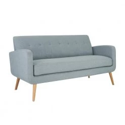 Kingston Light Blue Linen Mid Century Modern Sofa with Natural Legs by Handy Living -Jennifer Taylor Home Store light blue fabric with natural legs handy living sofas couches kst sx sln52 nt 4f 1000