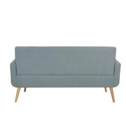 Kingston Light Blue Linen Mid Century Modern Sofa with Natural Legs by Handy Living -Jennifer Taylor Home Store light blue fabric with natural legs handy living sofas couches kst sx sln52 nt 66 1000