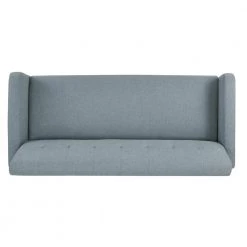 Kingston Light Blue Linen Mid Century Modern Sofa with Natural Legs by Handy Living -Jennifer Taylor Home Store light blue fabric with natural legs handy living sofas couches kst sx sln52 nt a0 1000