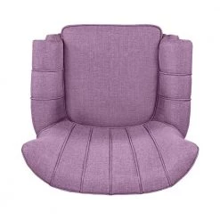 Jeanne Lilac Purple Textured Linen-Like Fabric Arm Chair by Handy Living -Jennifer Taylor Home Store lilac purple textured linen like handy living accent chairs a185450 a0 1000
