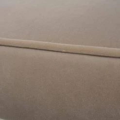 Ivy Mink Beige Performance Velvet Mid-Century Modern Accent Desk Arm Chair by Jennifer Taylor -Jennifer Taylor Home Store mink beige performance velvet jennifer taylor dining chairs hdmva 60300 44 1000