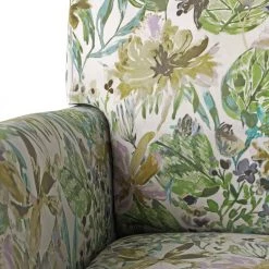 Matrosova Multi-cream Botanical Floral Print Fabric Arm Chair with Solid Wood Dark Espresso Legs by Handy Living 13 Matrosova Multi-cream Botanical Floral Print Fabric Arm Chair with Solid Wood Dark Espresso Legs by Handy Living -Jennifer Taylor Home Store multi cream botanical floral print handy living accent chairs a192514 1f 1000