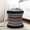 Leona Multicolored Vanity Stool by Jennifer Taylor