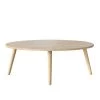 Marcia 46.25 in. W Natural Large Oval Wood Coffee Table by Handy Living