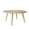 Ballast 36 in. Natural Medium Round Wood Coffee Table by Handy Living