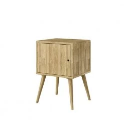 Freemont Square Wood Chest-style End Tables with Door in Natural (Set of 2) by Handy Living -Jennifer Taylor Home Store natural handy living end side tables a172592 40 1000