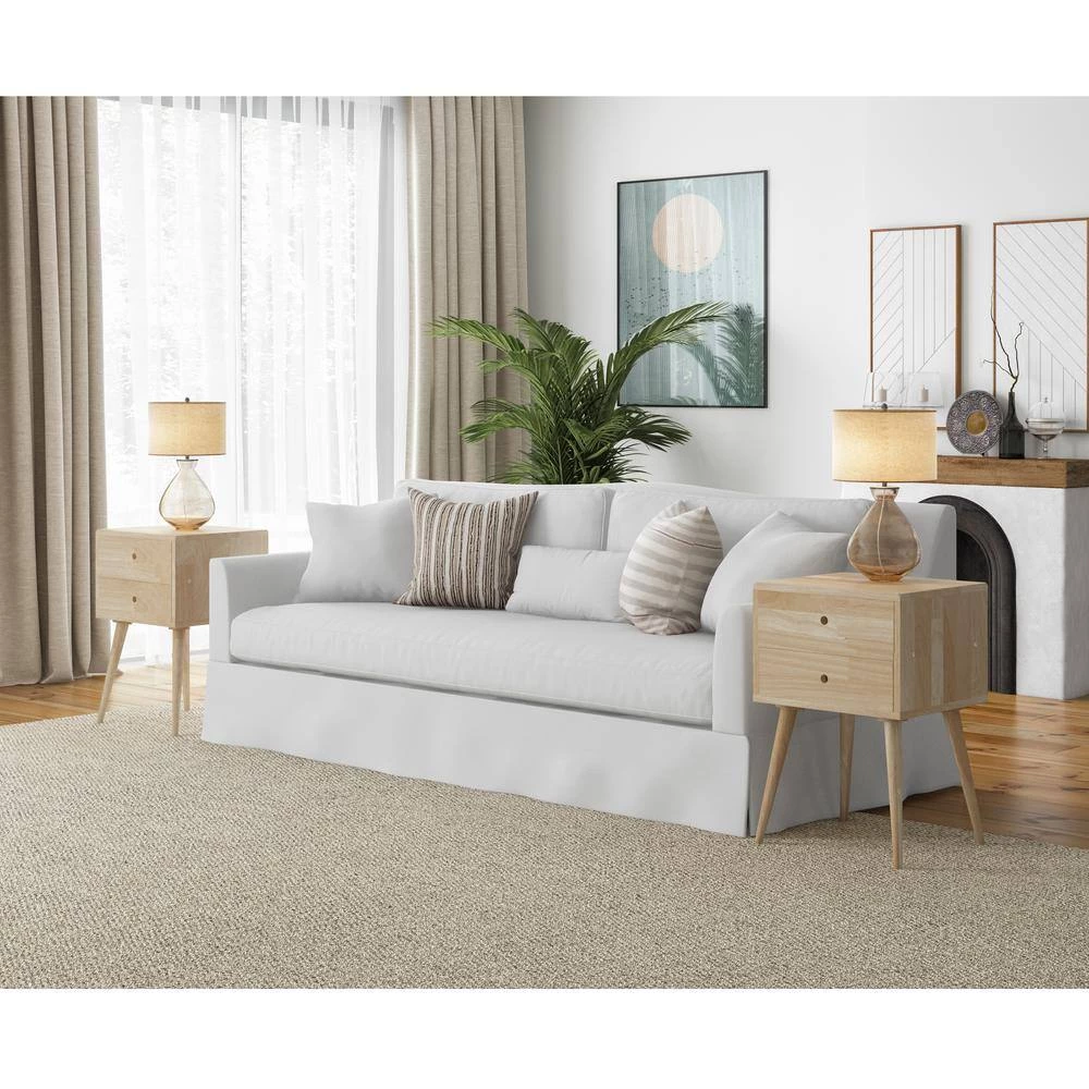 Freemont 17.72 in. Solid Wood End Tables with Drawers in Natural (Set of 2) by Handy Living 7 Freemont 17.72 in. Solid Wood End Tables with Drawers in Natural (Set of 2) by Handy Living - Image 7