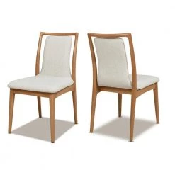 Scandi Upholstered Natural Light Brown Wood Dining Chair White Pepper (Set of 2) by Jennifer Taylor 13 Scandi Upholstered Natural Light Brown Wood Dining Chair White Pepper (Set of 2) by Jennifer Taylor -Jennifer Taylor Home Store natural light brown wood white pepper jennifer taylor dining chairs 60400 ppw my a0 1000
