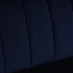 Omundson 3-Piece Navy Blue Velvet Mid Century Modern Sofa, Loveseat and Chair Set by Handy Living -Jennifer Taylor Home Store navy blue handy living living room sets a162630 fa 1000