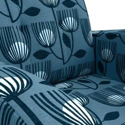Kingston Blue Modern Tulip Print Mid Century Modern Arm Chair by Handy Living 19 Kingston Blue Modern Tulip Print Mid Century Modern Arm Chair by Handy Living -Jennifer Taylor Home Store navy blue modern tulip print handy living accent chairs 340cb brg55 255 1f 1000