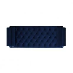 Eliza Navy Blue Bench by Jennifer Taylor 15 Eliza Navy Blue Bench by Jennifer Taylor -Jennifer Taylor Home Store navy blue velvet jennifer taylor chaise lounges 65001 859 66 1000