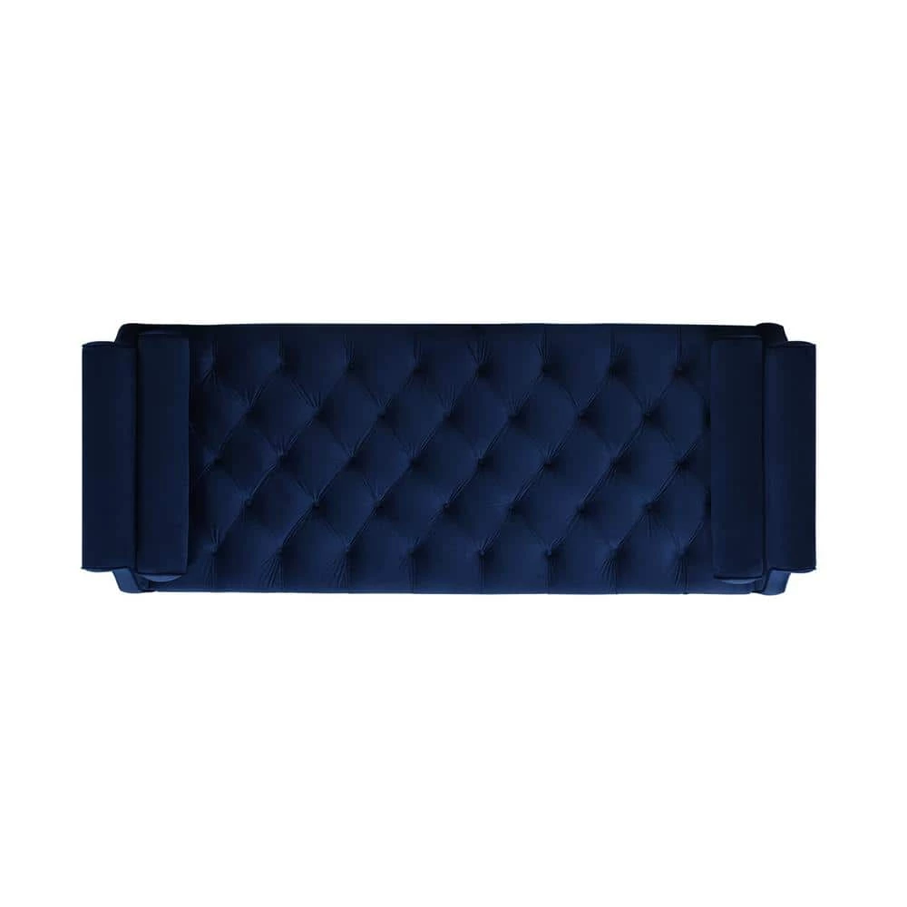 Eliza Navy Blue Bench by Jennifer Taylor 6 Eliza Navy Blue Bench by Jennifer Taylor - Image 6
