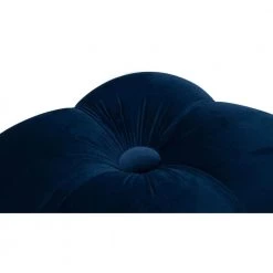 Ellen Navy Blue Hand Tufted Ottoman by Jennifer Taylor -Jennifer Taylor Home Store navy blue velvet jennifer taylor ottomans 2331 859 fa 1000