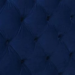 Robyn Navy Blue Velvet Queen Tufted Curved Back Headboard Panel Bed Set by Jennifer Taylor 14 Robyn Navy Blue Velvet Queen Tufted Curved Back Headboard Panel Bed Set by Jennifer Taylor -Jennifer Taylor Home Store navy blue velvet jennifer taylor panel beds 50380 3 859 2 66 1000