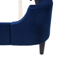 Robyn Navy Blue Velvet Queen Tufted Curved Back Headboard Panel Bed Set by Jennifer Taylor 18 Robyn Navy Blue Velvet Queen Tufted Curved Back Headboard Panel Bed Set by Jennifer Taylor -Jennifer Taylor Home Store navy blue velvet jennifer taylor panel beds 50380 3 859 2 fa 1000