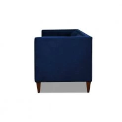 Jack 118 in. Modern Tuxedo Tufted Navy Blue Velvet Long Modular Sofa by Jennifer Taylor -Jennifer Taylor Home Store navy blue velvet jennifer taylor sofas couches 8403 4 859 c3 1000