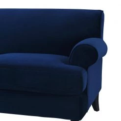 Alana 88 in. W Lawson Recessed Arm Sofa Metal Casters, Navy Blue Velvet by Jennifer Taylor -Jennifer Taylor Home Store navy blue velvet jennifer taylor sofas couches hd859 3 63360 1f 1000
