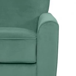 Nichol Turquoise Blue Velvet-like Fabric Arm Chair and Ottoman Set by Handy Living 19 Nichol Turquoise Blue Velvet-like Fabric Arm Chair and Ottoman Set by Handy Living -Jennifer Taylor Home Store nichol turquoise blue velvet like handy living accent chairs a193009 1f 1000