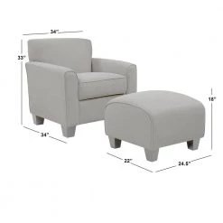 Nichol Turquoise Blue Velvet-like Fabric Arm Chair and Ottoman Set by Handy Living 22 Nichol Turquoise Blue Velvet-like Fabric Arm Chair and Ottoman Set by Handy Living -Jennifer Taylor Home Store nichol turquoise blue velvet like handy living accent chairs a193009 76 1000