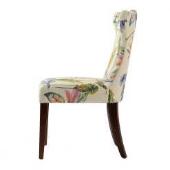 Paradise Off-White/Floral Upholstered Accent Chair by Jennifer Taylor 10 Paradise Off-White/Floral Upholstered Accent Chair by Jennifer Taylor -Jennifer Taylor Home Store off white floral fabric jennifer taylor accent chairs 2453 804 1d 1000