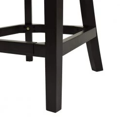 Hollywood Upholstered High Back Bar Stool, Onyx Black Performance Velvet by Jennifer Taylor -Jennifer Taylor Home Store onyx black performance velvet jennifer taylor bar stools 81210 mvb 4f 1000