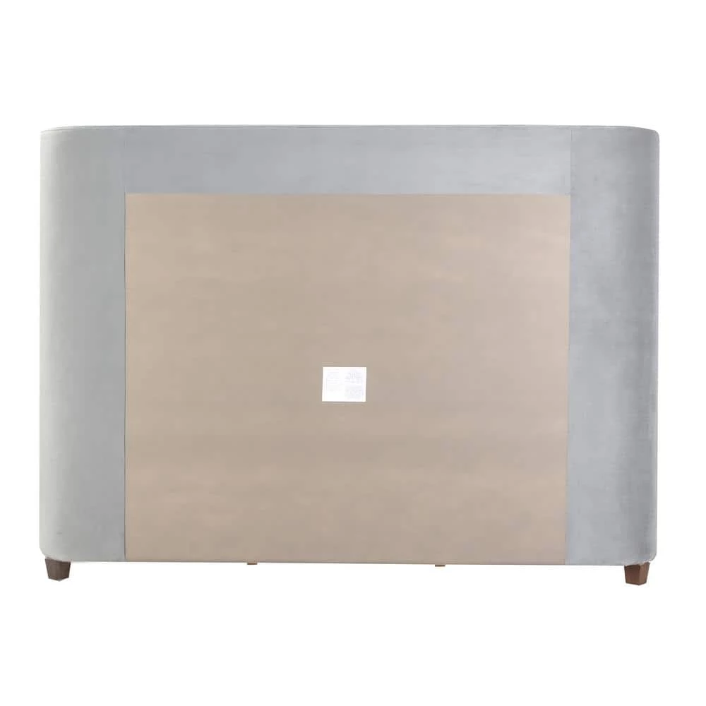 Brooklyn Tufted Opal Grey King Headboard Bed by Jennifer Taylor 4 Brooklyn Tufted Opal Grey King Headboard Bed by Jennifer Taylor - Image 4