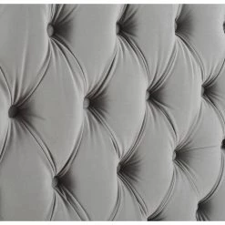 Brooklyn Tufted Opal Grey King Headboard Bed by Jennifer Taylor 20 Brooklyn Tufted Opal Grey King Headboard Bed by Jennifer Taylor -Jennifer Taylor Home Store opal gray velvet jennifer taylor panel beds 2559 865 4 fa 1000