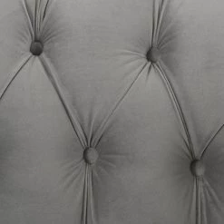 La Rosa 40 in. Opal Grey Velvet 2-Seater Chesterfield Loveseat with Nailheads by Jennifer Taylor -Jennifer Taylor Home Store opal grey jennifer taylor loveseats 2525 2 865 66 1000