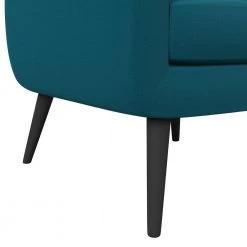 Werner Peacock Blue Lace Tufted Mid Century Modern Arm Chair by Handy Living -Jennifer Taylor Home Store peacock blue handy living accent chairs a174169 44 1000