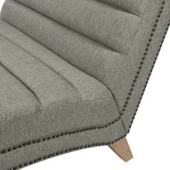 Ministrale Chaise Performance Gray Fabric Lounge Chair by Handy Living 21 Ministrale Chaise Performance Gray Fabric Lounge Chair by Handy Living -Jennifer Taylor Home Store performance gray fabric handy living chaise lounges 340cl hvn16 584 1f 1000