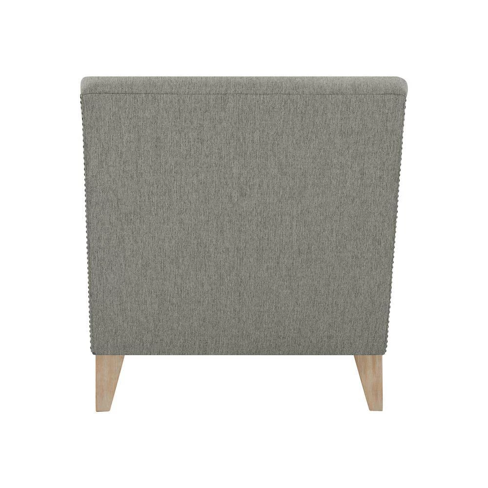 Ministrale Chaise Performance Gray Fabric Lounge Chair by Handy Living 6 Ministrale Chaise Performance Gray Fabric Lounge Chair by Handy Living - Image 6