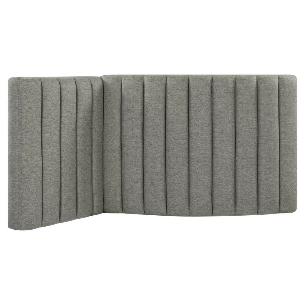 Ministrale Chaise Performance Gray Fabric Lounge Chair by Handy Living 4 Ministrale Chaise Performance Gray Fabric Lounge Chair by Handy Living - Image 4