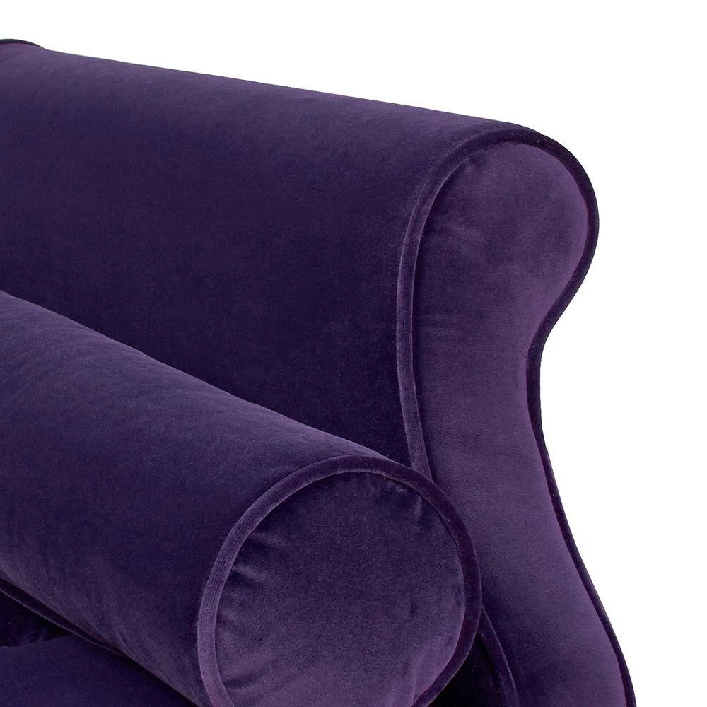 Eliza Purple Bench by Jennifer Taylor 5 Eliza Purple Bench by Jennifer Taylor - Image 5