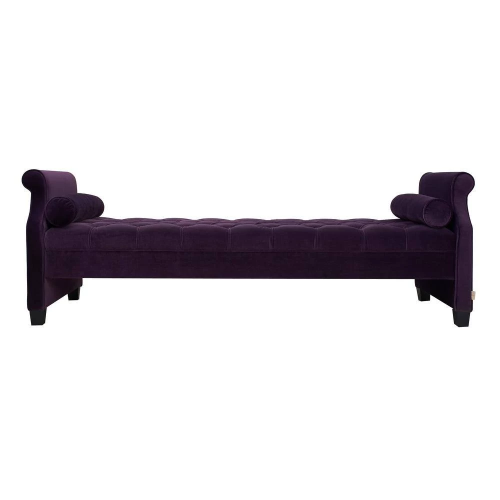Eliza Purple Bench by Jennifer Taylor 9 Eliza Purple Bench by Jennifer Taylor - Image 9