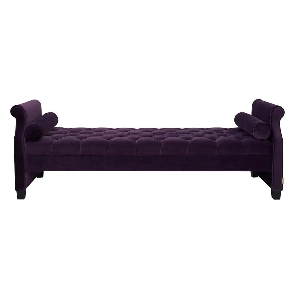 Eliza Purple Bench by Jennifer Taylor 7 Eliza Purple Bench by Jennifer Taylor - Image 7