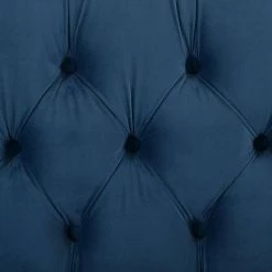 Ken 74 in. Satin Teal Velvet 3-Seater Modern Glam Sofa by Jennifer Taylor -Jennifer Taylor Home Store satin teal velvet jennifer taylor sofas couches 63001 3 867 fa 1000