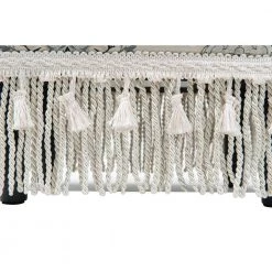 Fiona Traditional Decorative Paisley Footstool Ottoman, Silver Grey by Jennifer Taylor -Jennifer Taylor Home Store silver grey jennifer taylor ottomans 2318 909 1f 1000