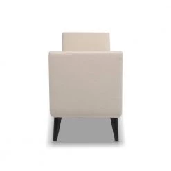 Duff Mid-Century Modern Upholstered Sky Neutral Beige Entryway Storage Bench by Jennifer Taylor -Jennifer Taylor Home Store sky neutral beige yarn dyed jennifer taylor bedroom benches 85621 970 1f 1000