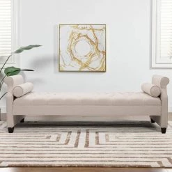 Eliza Sky Neutral Bench by Jennifer Taylor