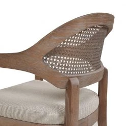 Americana Mid-Century Taupe Beige Modern Cane Back Accent Dining Chair by Jennifer Taylor -Jennifer Taylor Home Store taupe beige jennifer taylor dining chairs 80040 mtb my 77 1000