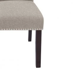 Brisbane Upholstered Dining Chairs in Taupe Linen (Set of 4) by Handy Living -Jennifer Taylor Home Store taupe handy living dining chairs dc4 lnn83 178 44 1000