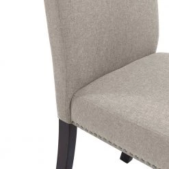 Brisbane Upholstered Dining Chairs in Taupe Linen (Set of 4) by Handy Living -Jennifer Taylor Home Store taupe handy living dining chairs dc4 lnn83 178 76 1000