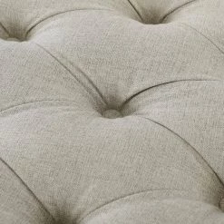 Petra Tufted Oval Accent Bench Taupe by Jennifer Taylor -Jennifer Taylor Home Store taupe yarn dyed jennifer taylor bedroom benches 85270 897 4f 1000