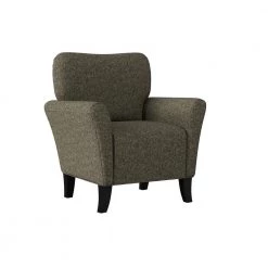 Dantana Textured Bark Chenille-Like Fabric Transitional Arm Chair by Handy Living