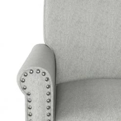 Tapley Textured Beige Chenille Arm Chair with Nailhead Trim by Handy Living 13 Tapley Textured Beige Chenille Arm Chair with Nailhead Trim by Handy Living -Jennifer Taylor Home Store textured beige chenille handy living accent chairs a179720 1f 1000