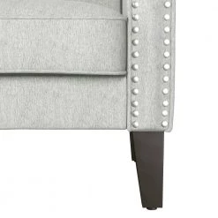 Tapley Textured Beige Chenille Arm Chair with Nailhead Trim by Handy Living 14 Tapley Textured Beige Chenille Arm Chair with Nailhead Trim by Handy Living -Jennifer Taylor Home Store textured beige chenille handy living accent chairs a179720 44 1000