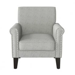 Tapley Textured Beige Chenille Arm Chair with Nailhead Trim by Handy Living 11 Tapley Textured Beige Chenille Arm Chair with Nailhead Trim by Handy Living -Jennifer Taylor Home Store textured beige chenille handy living accent chairs a179720 c3 1000
