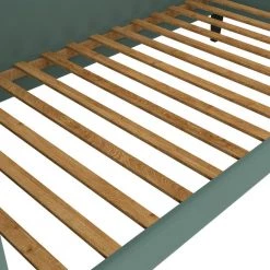 Oriole Turquoise Blue Velvet Like Fabric Twin Size Rounded Back Daybed with Nailhead Trim by Handy Living -Jennifer Taylor Home Store turquoise blue velvet like fabric handy living daybeds a192021 fa 1000