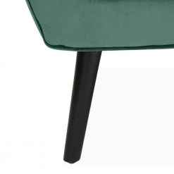 Omundson Turquoise Blue Velvet-like Fabric Mid Century Modern Channel-Tufted Arm Chair with Dark Espresso Legs by Handy Living 17 Omundson Turquoise Blue Velvet-like Fabric Mid Century Modern Channel-Tufted Arm Chair with Dark Espresso Legs by Handy Living -Jennifer Taylor Home Store turquoise blue velvet like handy living accent chairs a192446 1d 1000